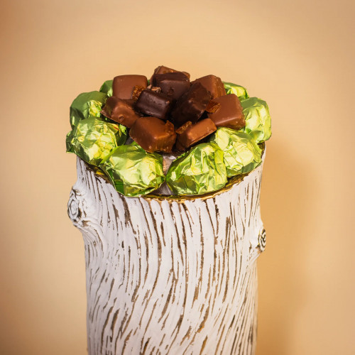 Vase Morganite G- Chocolat Vase Morganite G- Chocolat