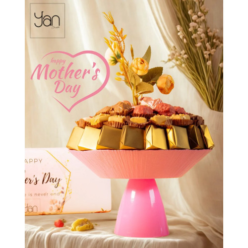 Coupe à pied Rose – Mothersday Coupe à pied Rose – Mothersday