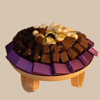  PLATEAU BEIGE ROND P 570G