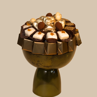 COUPE EN VERRE VERTE A PIED P 350G