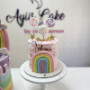 Baby girl cake