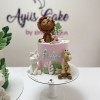Baby girl cake