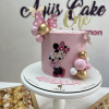 Baby girl cake
