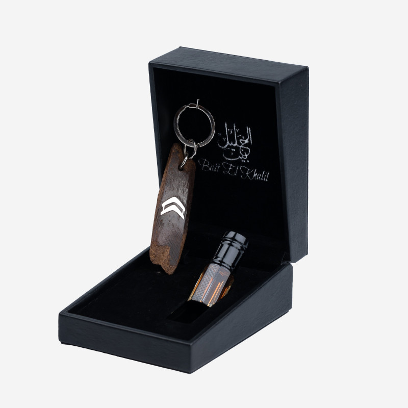 Porte clé Oud Qmari - CITROËN - - Argent