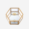Pack Cristal Royal Hexagone Gold