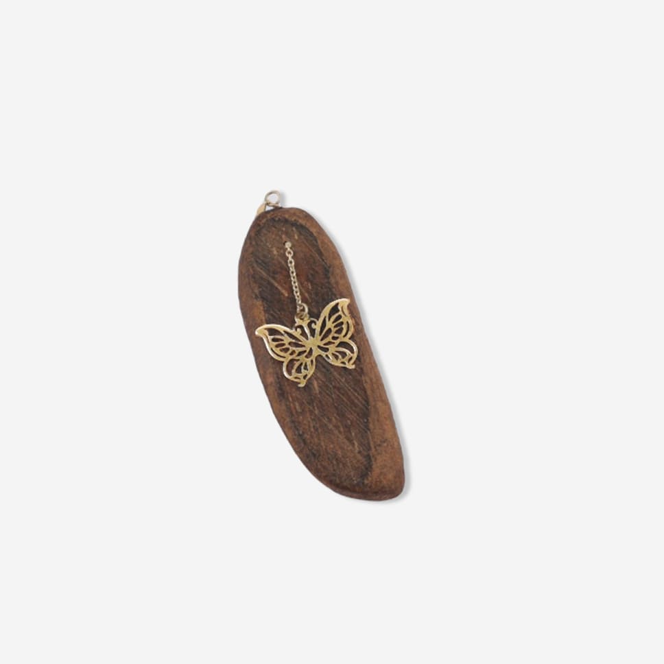 Pendentif oud - Papillon