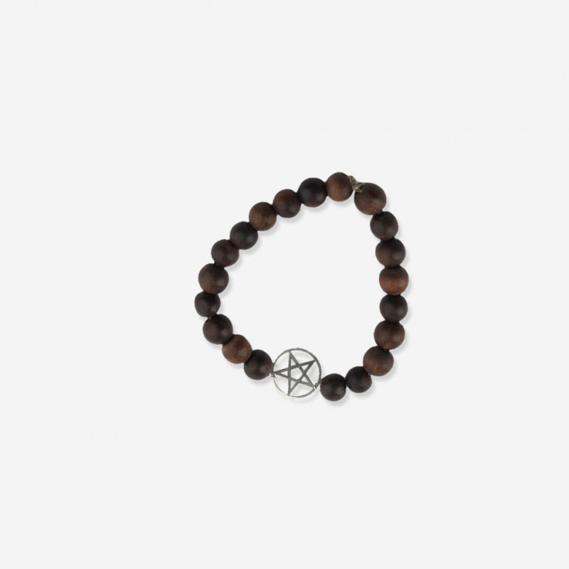Bracelet Oud Argent Motif Maroc