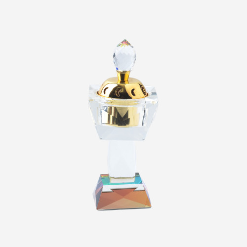 Pack Cristal Elegance Rond avec Support Gold Pack Cristal Elegance Rond avec Support Gold