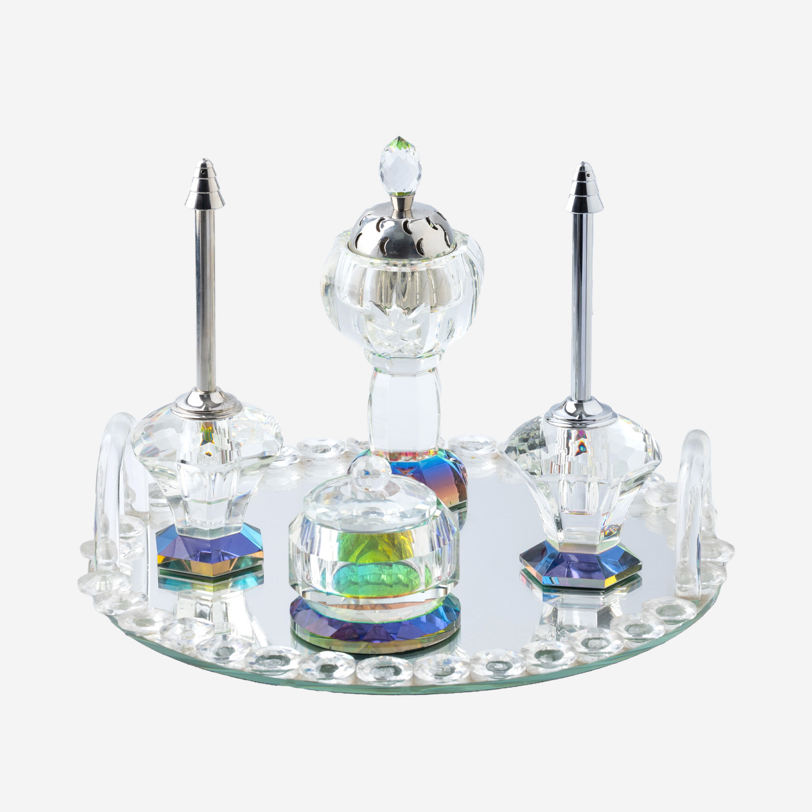 Pack Cristal Elegance Rond Silver