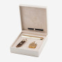 Coffret Porte Clé - Beige -