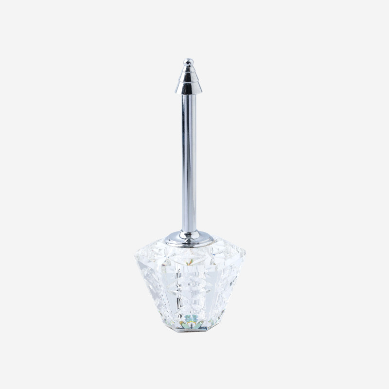 Pack Cristal Elegance Rond avec Support Silver