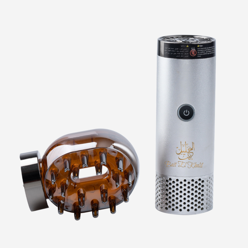 Brûleur d'encens électronique avec peignes à cheveux Grand