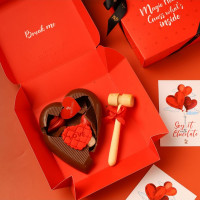 Cœur chocolat à casser