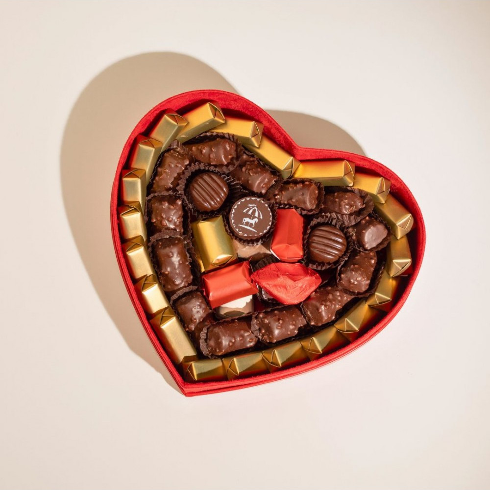 Cœur Chocolat MF - saint valentin