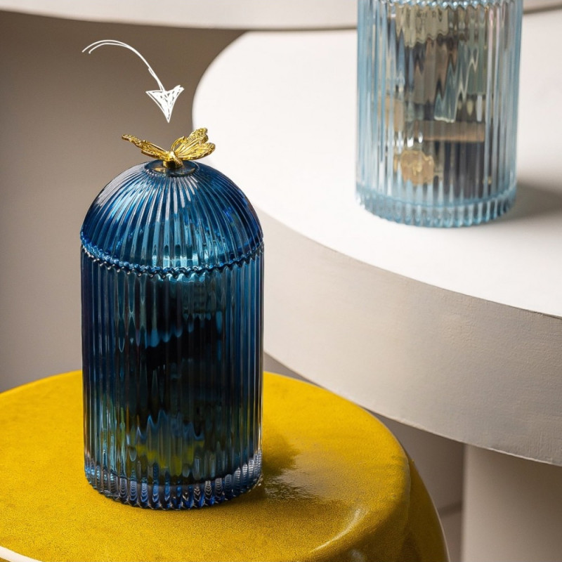 Bonbonnière Papillon chocolat - Tiffany