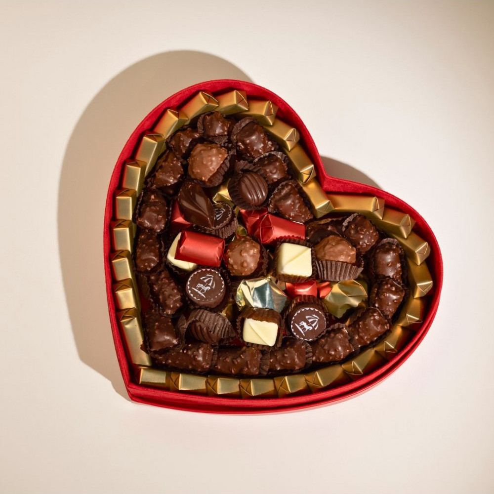 Cœur Chocolat GF - saint valentin
