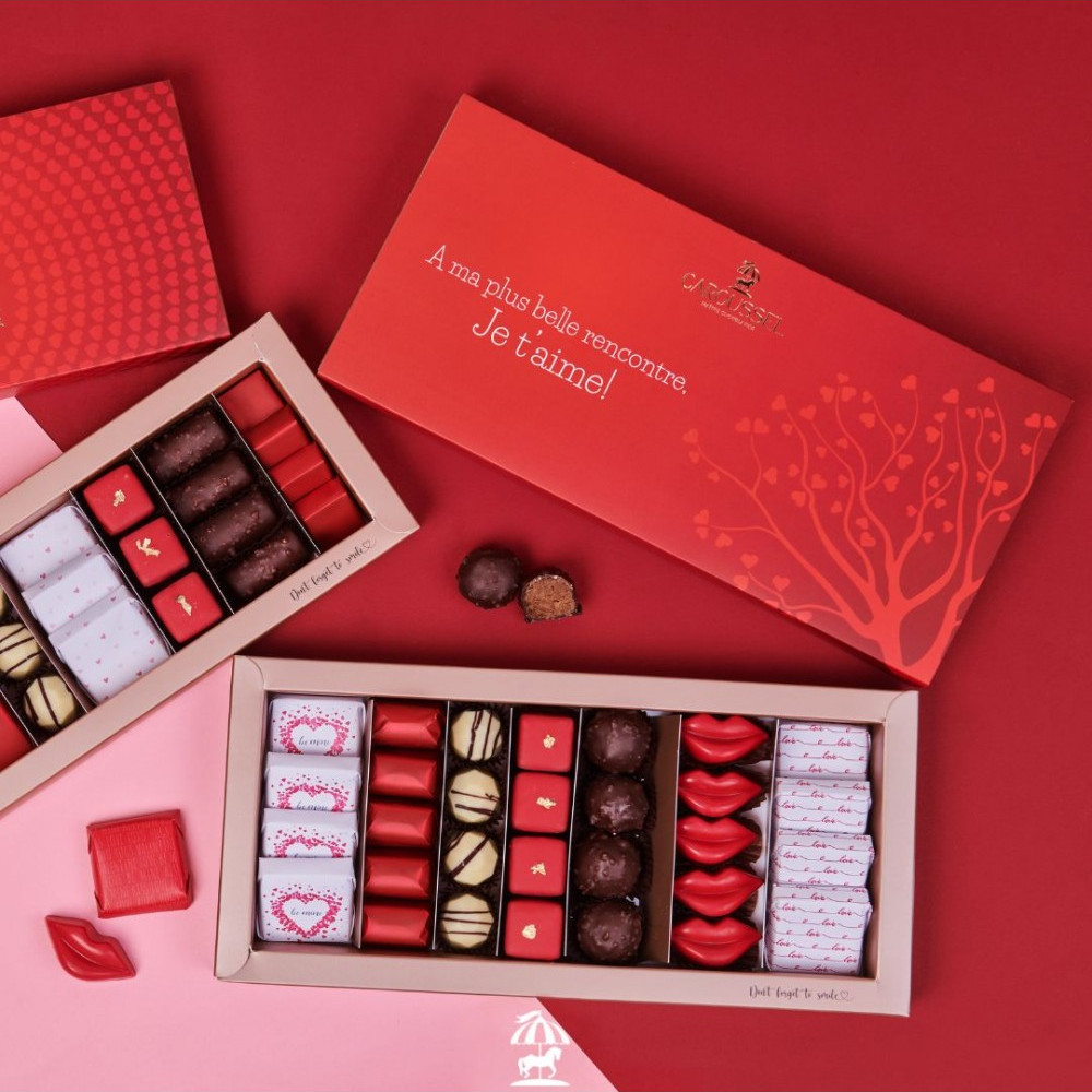 Cadeau St-Valentin : Plateau 500 g