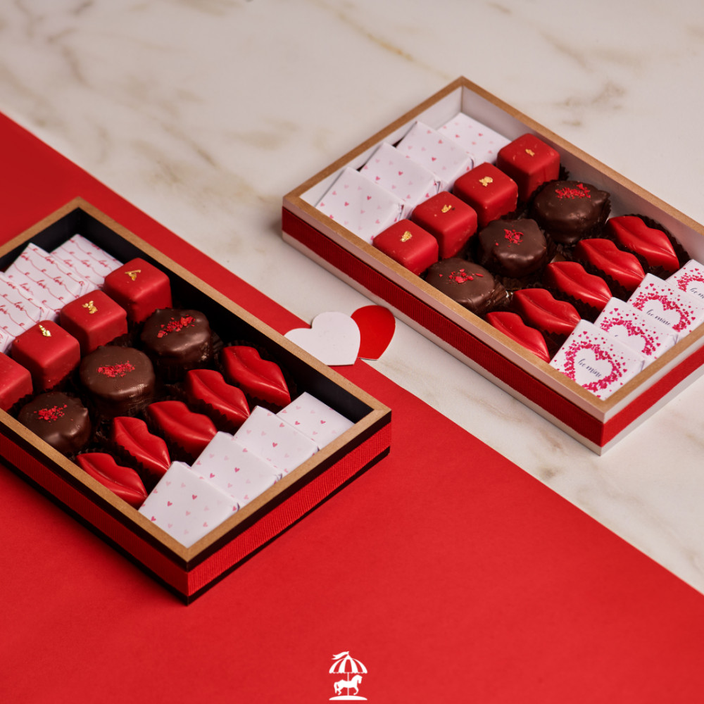 Plateau chocolat - Bois Blanc