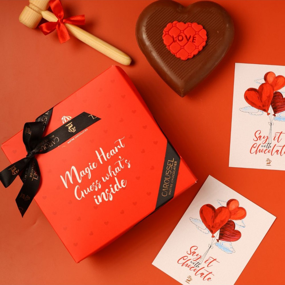 Cœur chocolat à casser