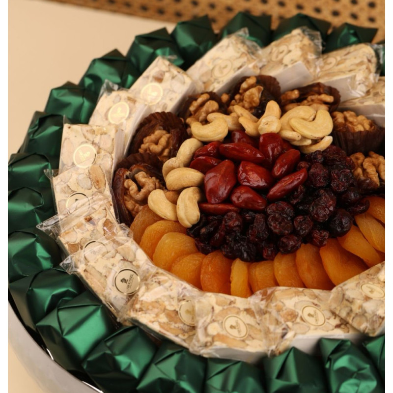 Plateau Signature Festif – Chocolat, Nougat & Fakia