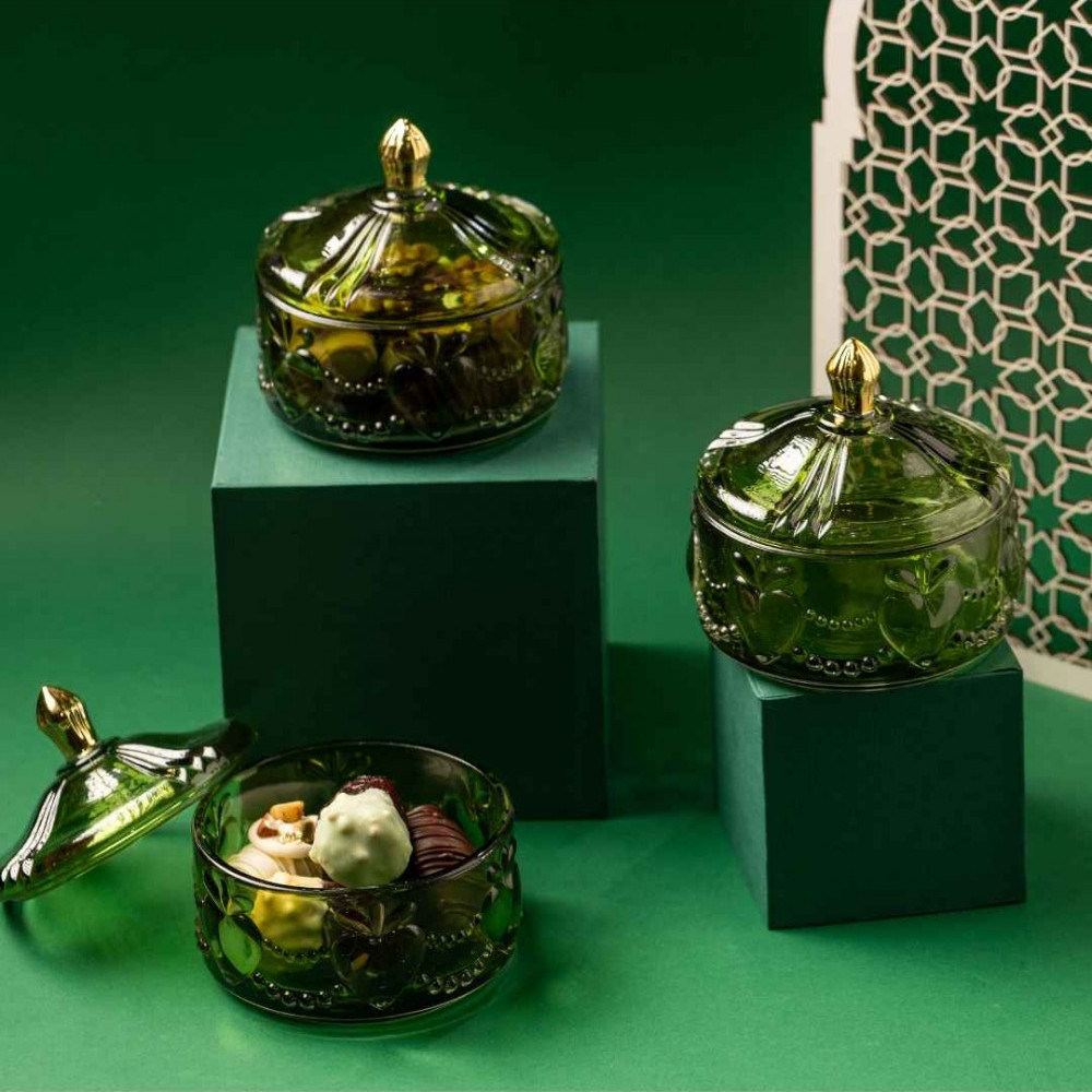 Bonbonnière verte Petite