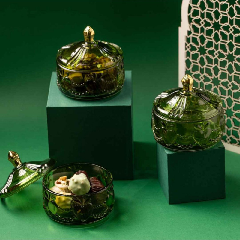 Bonbonnière verte Petite