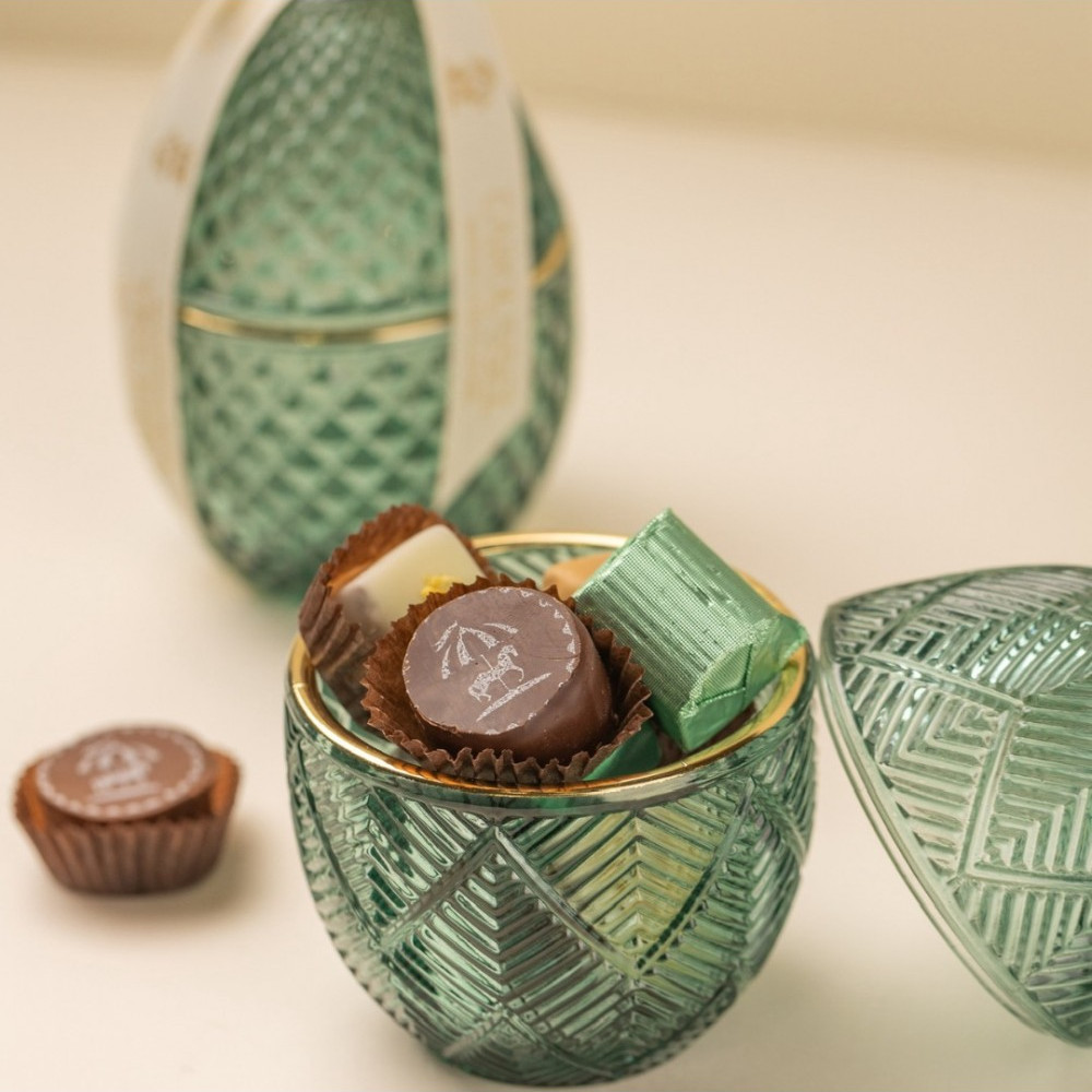 Œuf chocolat - Vert
