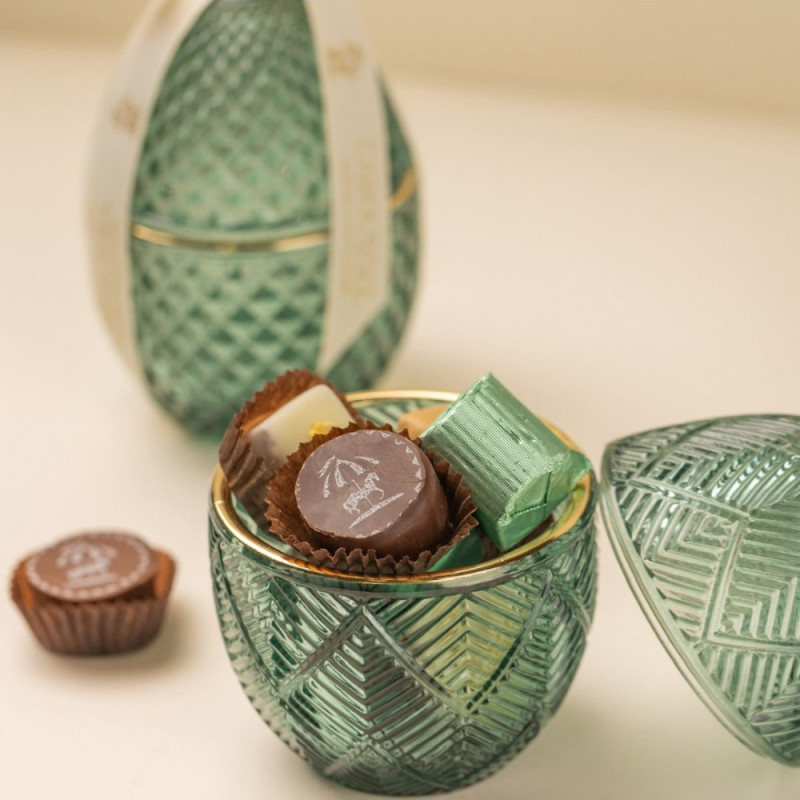 Œuf chocolat - Vert