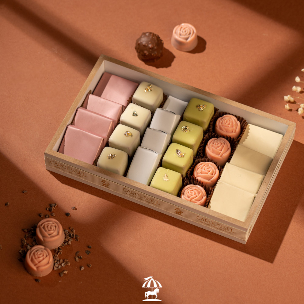 Plateau chocolat - Bois Blanc