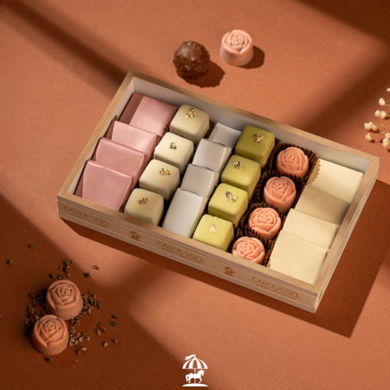 Plateau chocolat - Bois Blanc