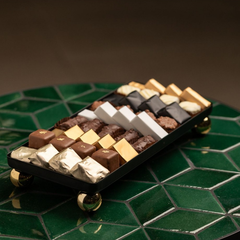 Plateau à boule noir PF