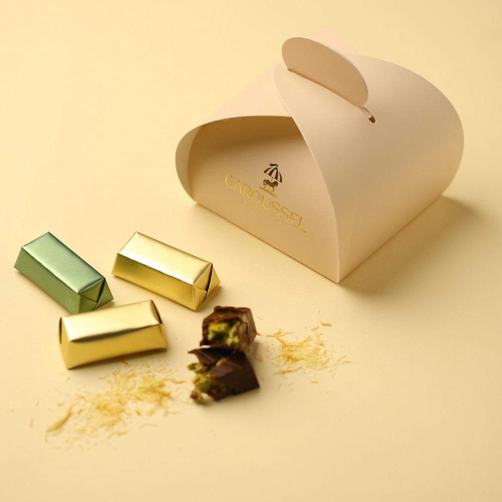 Chocolat kunafa pistache - 100g