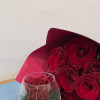Pack 8 bouquet de 10 Roses rouges naturelle et 1 rose éternelle