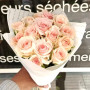 Bouquet de 15 Roses Pastel