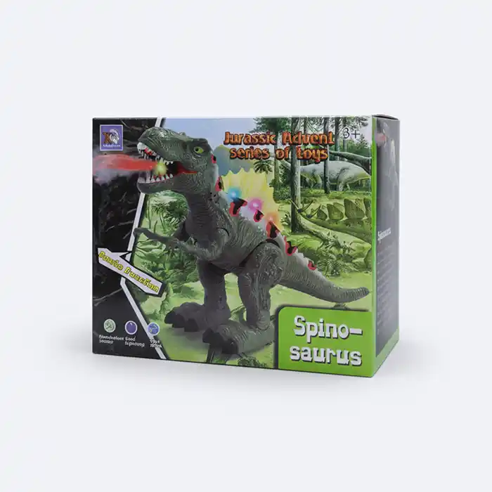 Spinosaurus Électrique "Jurassic Advent" : Marche, Sons, Vapeur