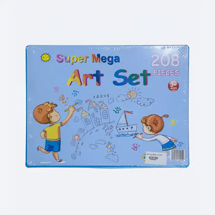 Maxi Coffret de Dessin 208 Pièces pour Enfant – Kit Artistique Complet