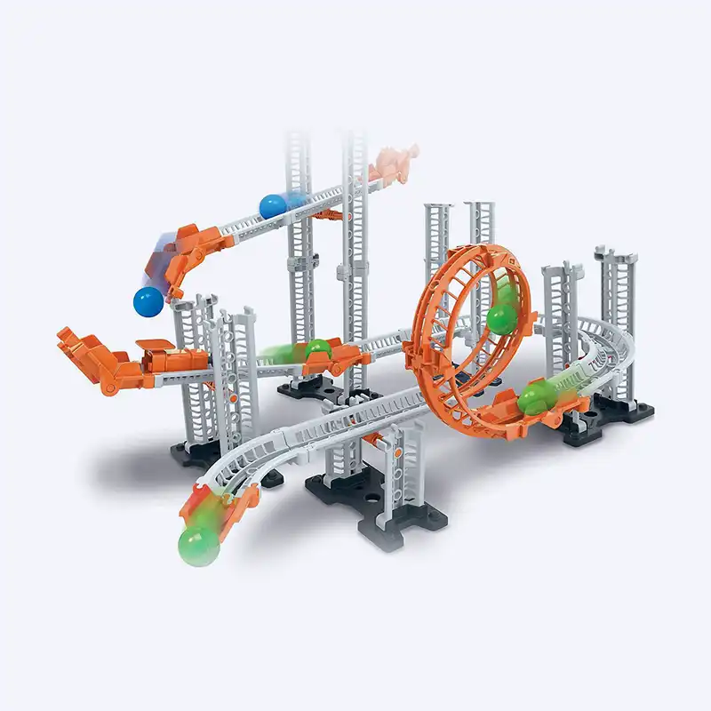 Action & Reaction – Kit Circuit à Billes | Construction Multi-pièces | 8+ ans - Clementoni