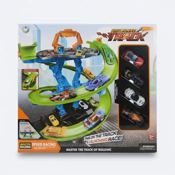 Circuit de Voitures + Construction – Éducatif & Sécurisé