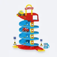 Piste de Voiture Spirale Dolu 5 Niveaux Enfant 24M+