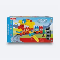 Set Train & Blocs de Construction 58 Pcs - Dolu