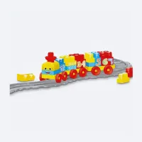 Set Train & Blocs de Construction 58 Pcs - Dolu