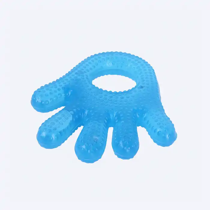 Anneau de Dentition Réfrigérant Bébé, Forme Main, Sans BPA