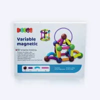 Jeu de Construction Magnétique – 36 bâtons pour enfants