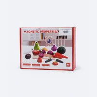 Toys Kit Fruits Légumes Magnétiques à Découper