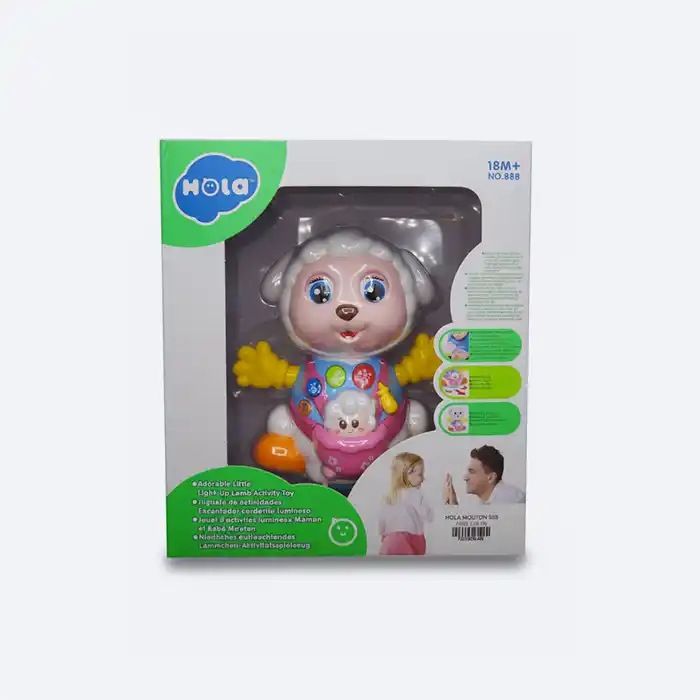 HOLA Mouton Lumière & Son | Jouet Éducatif pour Bébé 18M+