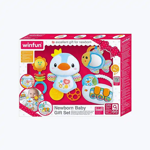 New Born Baby Gift Set – Ensemble Jouets d’Éveil