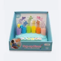 Piano Pop-Up Musical Bébé – Éveil & Développement Sensoriel