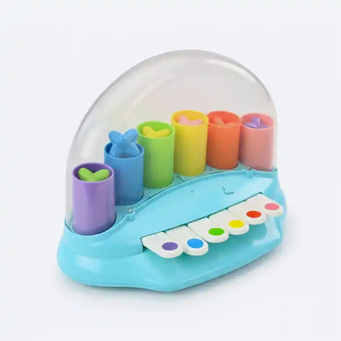 Piano Pop-Up Musical Bébé – Éveil & Développement Sensoriel