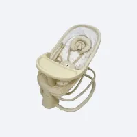 Mastela 4-en-1 : Berceau, Balancelle & Transat Bébé Évolutif