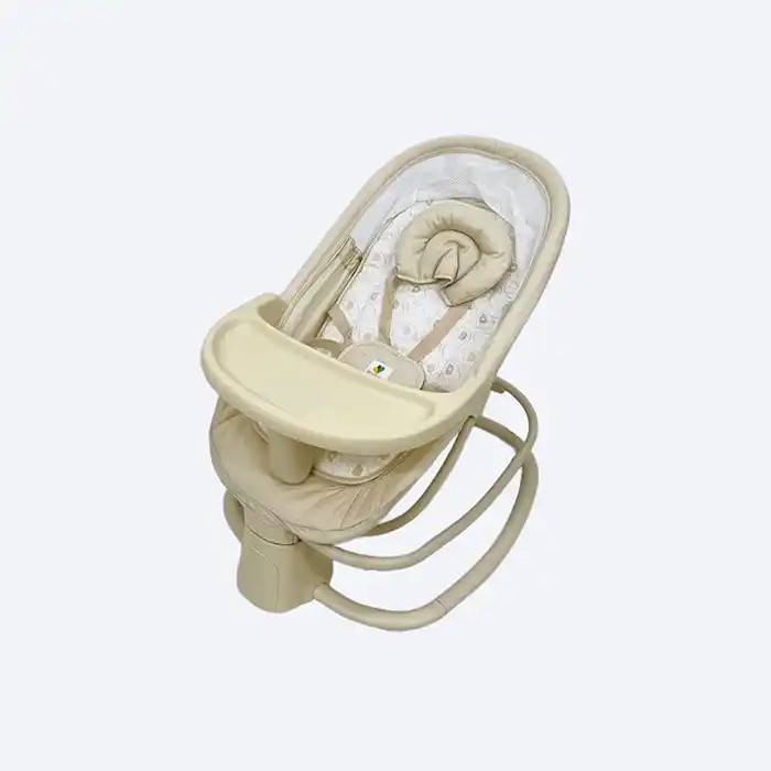 Mastela 4-en-1 : Berceau, Balancelle & Transat Bébé Évolutif